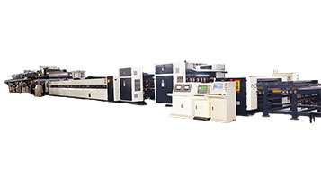 DHCL High-speed Corrugated Cardboard Production Line