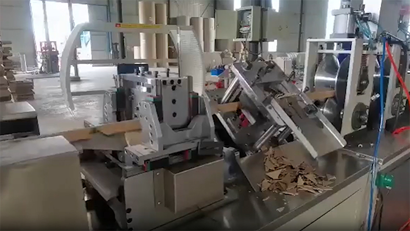 High-Speed CNC Paper Corner Protector Machine